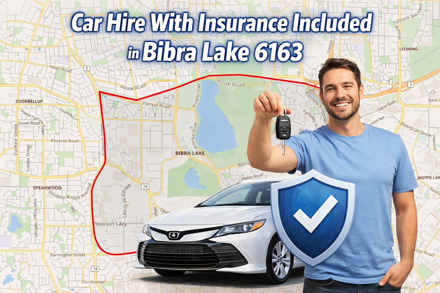 Car Hire with Insurance Included in Bibra Lake 6163