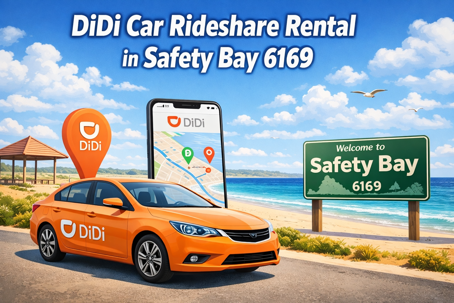 DiDi Car Rideshare Rental in Safety Bay 6169