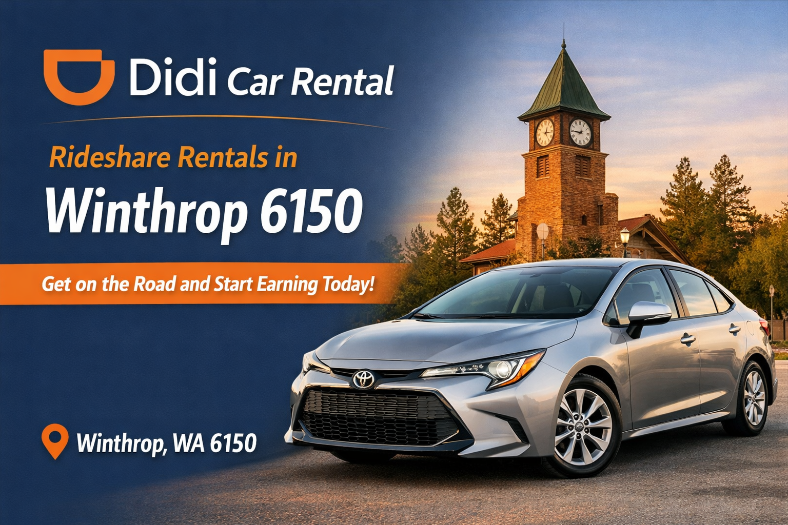 Didi Car Rental in Winthrop 6150