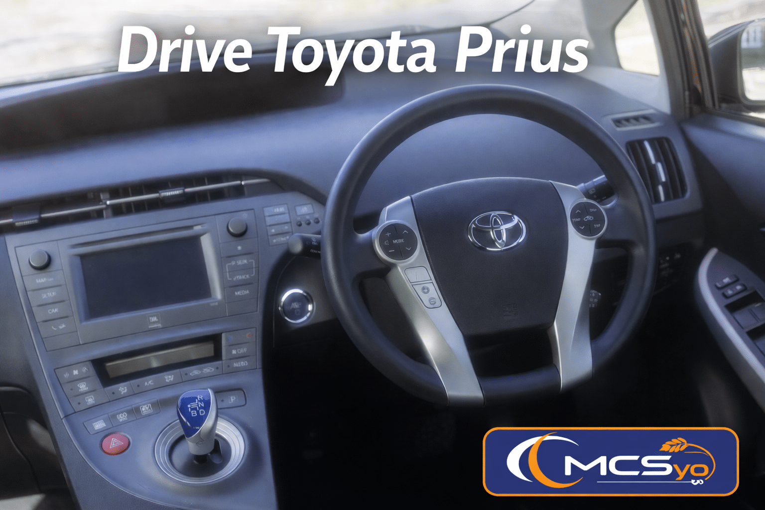 Drive Toyota Prius with MCSyo Rideshare Rental