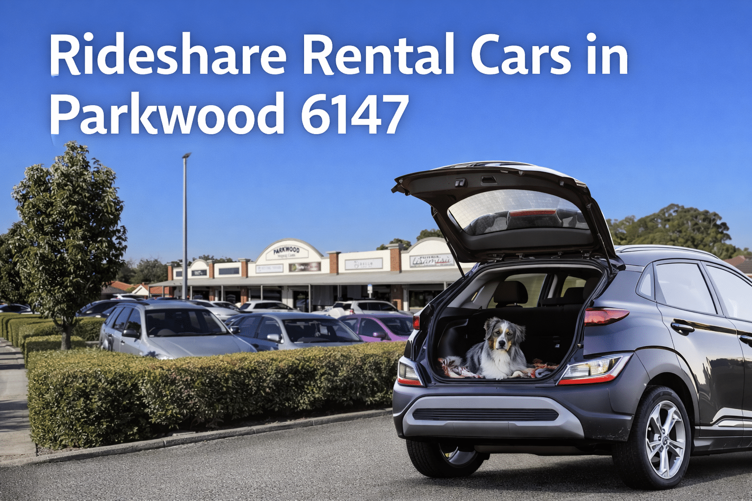 Rideshare Rental Cars in Parkwood 6147