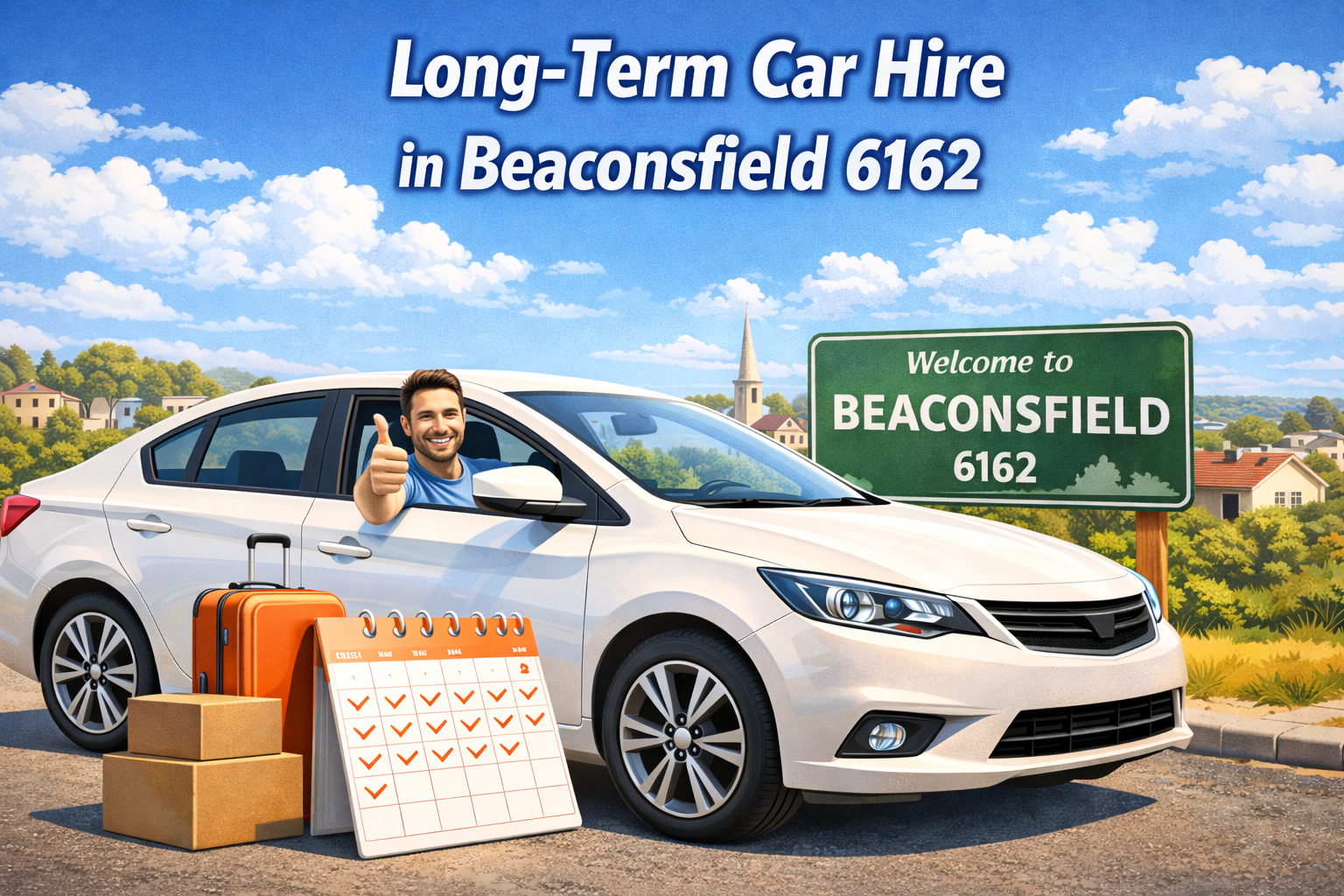 long-term car hire in Beaconsfield 6162