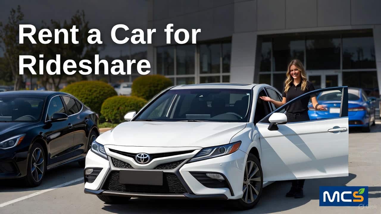 rent a car for rideshare with MCSyo