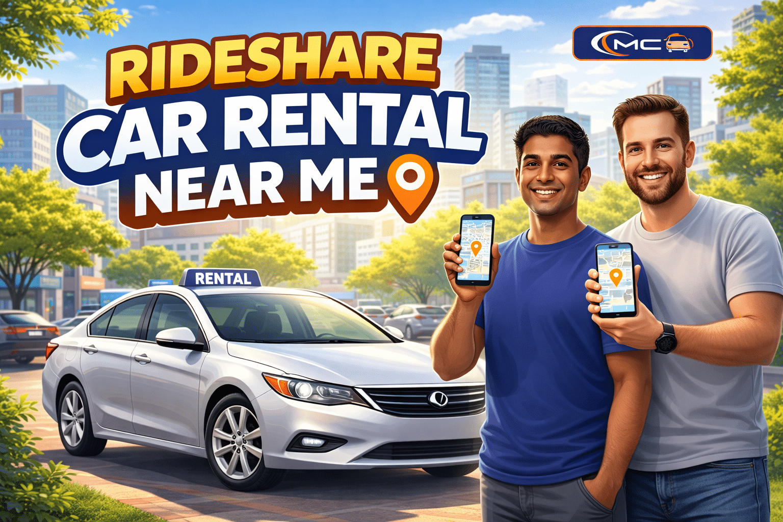 rideshare car rental near me