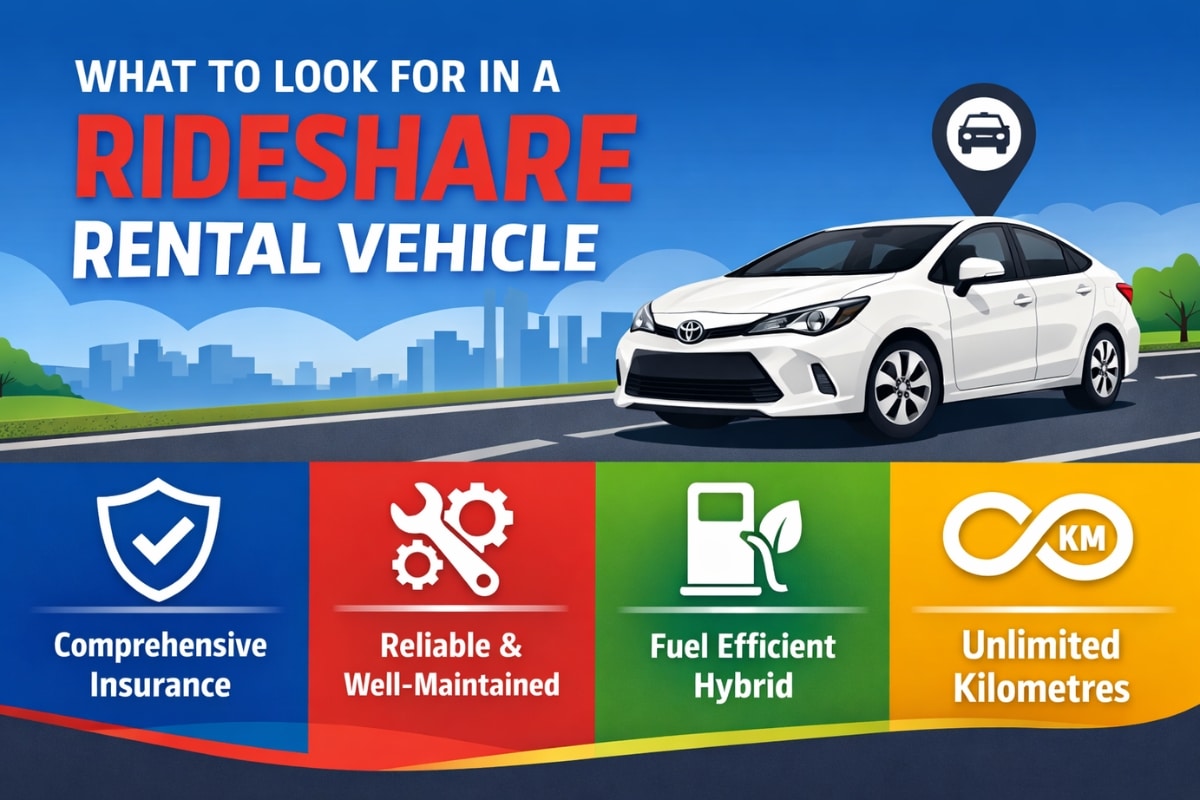 What to Look for in a Rideshare Rental Vehicle